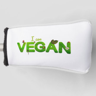 Ik ben Vegan Golfclubhoes Golfheadcover