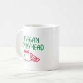 Ik ben Vegan Koffiemok (Voorkant links)