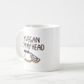 Ik ben Vegan Koffiemok (Voorkant links)