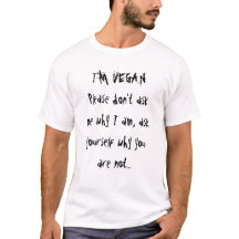 Ik ben vegan - Shirt