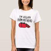 Ik ben Vegan T-shirt (Voorkant)