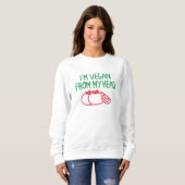 Ik ben Vegan Trui (Voorkant volledig)