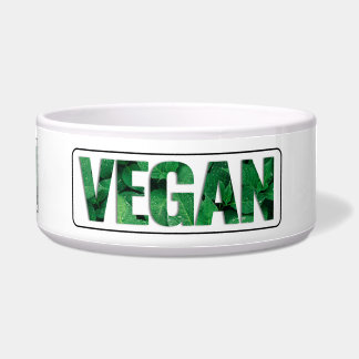 Ik ben Vegan, Typografisch Design Voerbakje