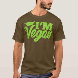 Ik ben Vegan Vegetarian PlantBased Vegetable Vegan T-shirt