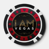 IK BEN VEGAS POKER CHIPS (Achterkant)