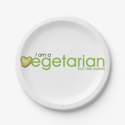 Ik ben Vegetarian Paper Bord (Voorkant)