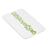 Ik ben vegetariër - Magnet Magneet (Rechterzijde)