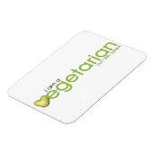 Ik ben vegetariër - Magnet Magneet (Linkerzijde)