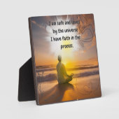 Ik ben veilig en geliefd fotoplaat (Voorkant)