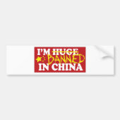 Ik ben verboden in China Bumpersticker (Voorkant)