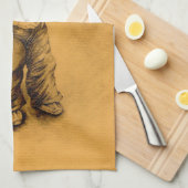 Ik ben verdwaald in Le Tianguie, Mexico Theedoek (Quarter Fold)