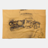 Ik ben verdwaald in Le Tianguie, Mexico Theedoek (Horizontaal)