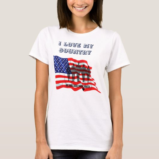 Ik ben Verenigde Staten_ T-shirt (Voorkant)
