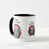 Ik ben vergeten wat ik vergeten ben. mok (Voorkant links)