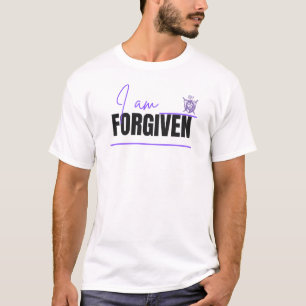 Ik ben vergeven Christelijk T-shirt Jesus