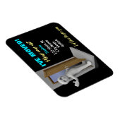 Ik ben verhuisd, Aangepast Afbeelding Kaart, Verpl Magneet (Rechterzijde)