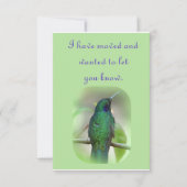 Ik ben verhuisd aankondiging (Voorkant)