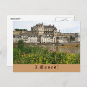 Ik ben verhuisd! aankondigingskaart (Voorkant / Achterkant)