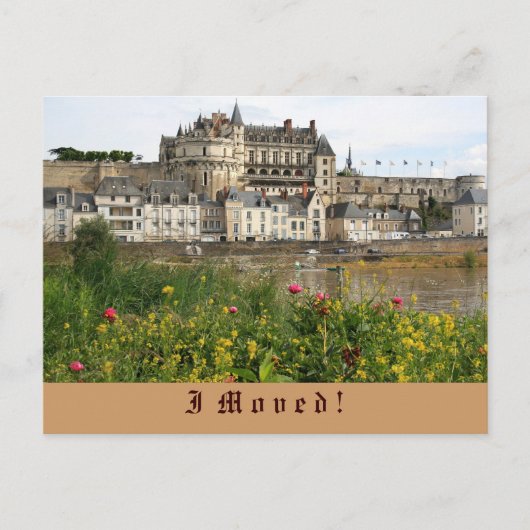 Ik ben verhuisd! aankondigingskaart (Voorkant)