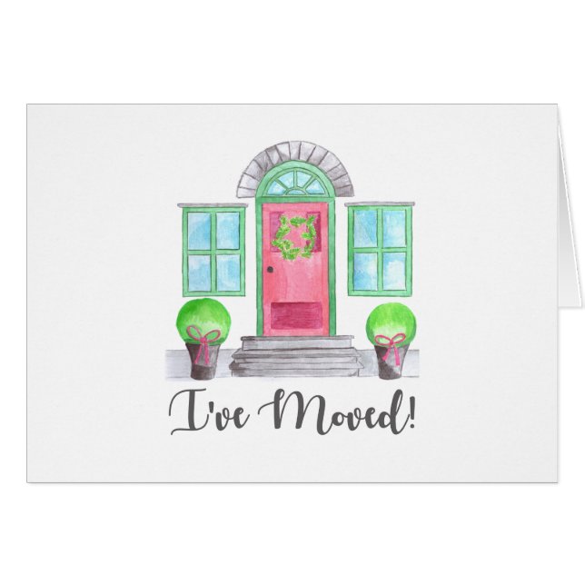 Ik ben verhuisd. Kersthuis (Voorkant Horizontaal)