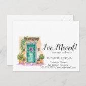 Ik ben verhuisd, Mexicaanse huis deur aankondiging (Voorkant / Achterkant)