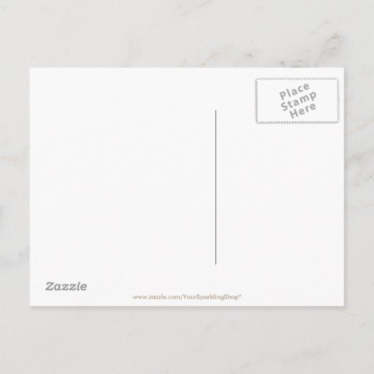 Ik ben verhuisd, New Address Shells Stone Bricks T Aankondigingskaart (Achterkant)