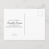 Ik Ben Verhuisd Nieuw Adres Aankondiging Strand Oc (Achterkant)