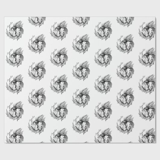 Ik ben verliefd cadeaupapier (Vlak)