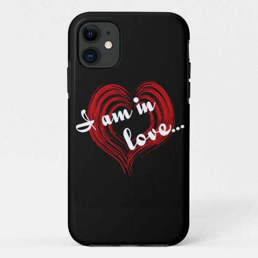 Ik ben verliefd.. Case-Mate iPhone case (Achterkant)