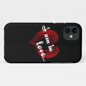 Ik ben verliefd.. Case-Mate iPhone case (Achterkant (horizontaal))