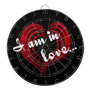 Ik ben verliefd.. dartbord