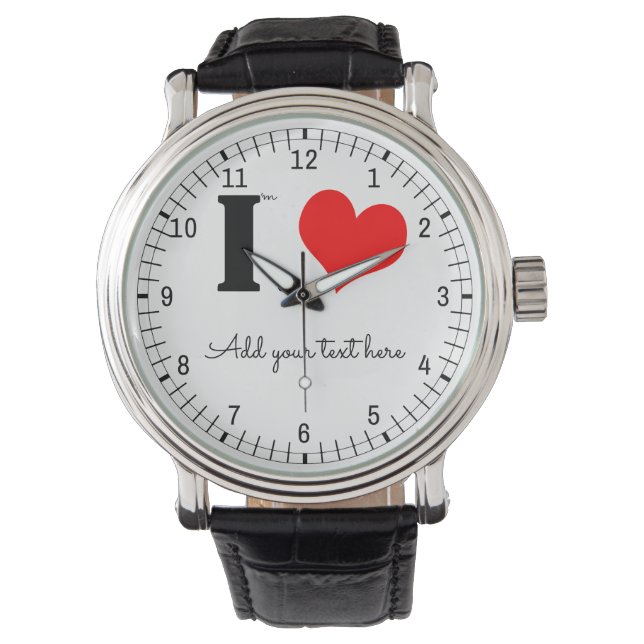 Ik ben verliefd horloge (Voorkant)