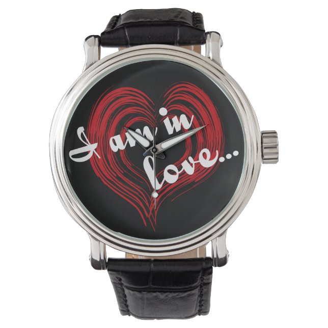 Ik ben verliefd.. horloge (Voorkant)