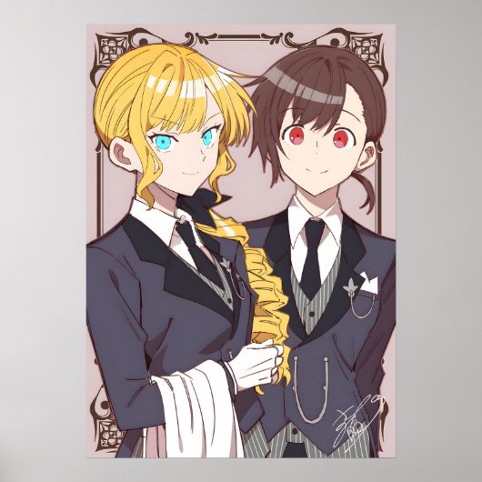 Ik ben verliefd op de schurken | Rae en Claire Poster (Voorkant)