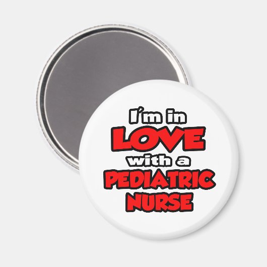 Ik ben verliefd op een kinderverpleegster magneet (Voorkant / Achterkant)