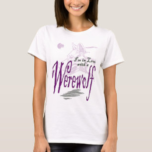 Ik ben verliefd op een Werewolf T-shirt