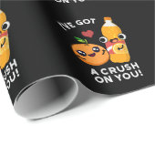 Ik ben verliefd op je grappige frisdrank woordspel cadeaupapier (Rol Hoek)