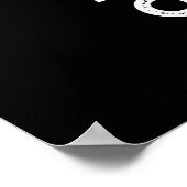 Ik ben verliefd op je grappige frisdrank woordspel poster (Hoek)