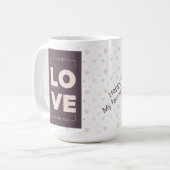 Ik ben verliefd op je koffiemok (Voorkant links)