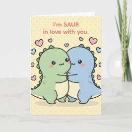 Ik Ben Verliefd Op Jou — Dino Pun Valentijn Feestdagen Kaart