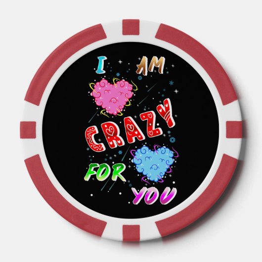Ik Ben Verliefd Op Jou Poker Chips (Voorkant)