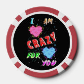 Ik Ben Verliefd Op Jou Poker Chips (Achterkant)