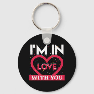 Ik ben verliefd op jou Valentijn Sleutelhanger