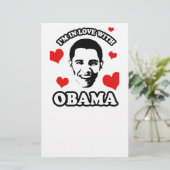 Ik ben verliefd op Obama (Staand voorkant)