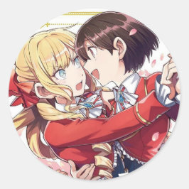 Ik ben verliefd op The Villainess | WataOshi Ronde Sticker