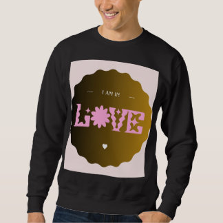 Ik Ben Verliefd Romantische Minimalistische Quote  Trui