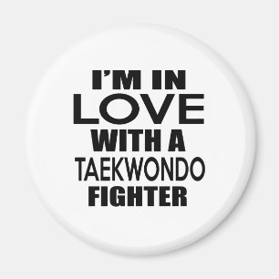 IK BEN VERLIEZEN MET TAEKWONDO FIGHTER MAGNEET