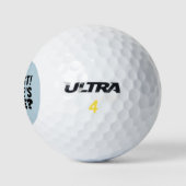 IK BEN VERLOREN GEPERSONALISEERDE GRAPPIGE GOLFBAL GOLFBALLEN (Logo)