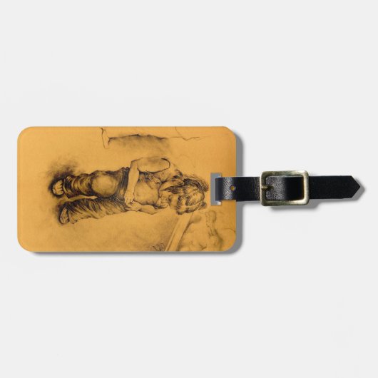 Ik ben verloren in Le Tianguie, Mexico Bagagelabel (Voorkant horizontaal)