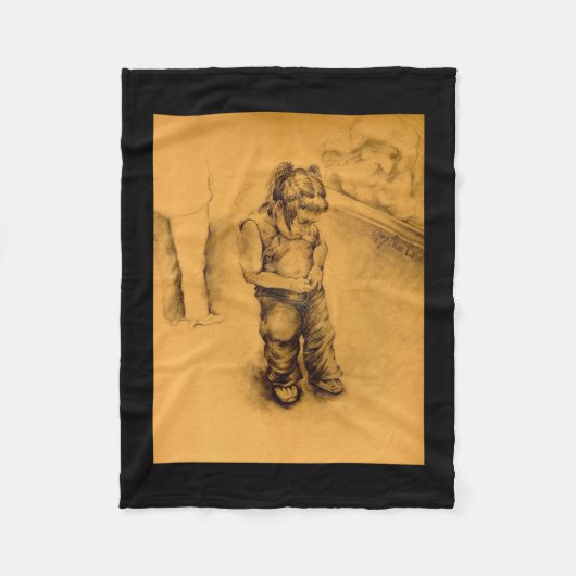 Ik ben verloren in Le Tianguie, Mexico Fleece Deken (Voorkant)